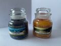 Yankee Candle Small Jar 104g x 2 Amber Glow, Turquoise Sky