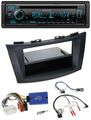 Kenwood Bluetooth DAB CD Lenkrad USB Autoradio für Suzuki Swift Sport ab 2011 sc