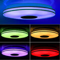 App Iepkeobhedpepcm Musik Lautsprecher RGB Dimmbar Bluetooth LED mit Deckenlampe