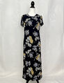 Laura Ashley Vintage Floral Maxi Dress - UK 8 / EU 34 / USA 4 - Made in UK