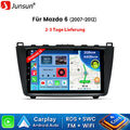 64GB Android 13 Autoradio CarPlay GPS Navi Für MAZDA 6 2007-2012 DSP BT Carplay