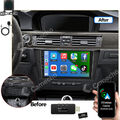 dab+ 32GB Android 11 Autoradio Navi 9" GPS Nav Carplay für BMW E90 E91 318i 320d