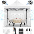 3x3m Pavillon Wasserdicht UV Faltpavillon Pop-Up Partyzelt Gartenzelt Pavillon