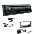 Kenwood CD-Receiver Autoradio DAB+ Bluetooth für Ford C-Max 2007-2010 silber