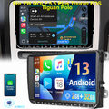 Für VW GOLF 5 Passat Polo Touran Caddy 9" Android 13 Autoradio GPS Navi BT 2+32G