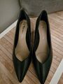 Tamaris Schuhe Pumps  Schwarz Gr. 38 Spitz Blockabsatz