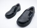 abeba Unisex Arbeitsschuh Slipper Halbschuh Leder schwarz Gr. 38 EU Art. 9848-98