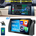 Für BMW X5 E39 1999-2005 KAM 9" Android 13 6+128G Autoradio Carplay Navi WIFI BT