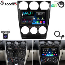 DAB+ 9" Autoradio Für Mazda 6 GG GY 2002-2008 Android 13 GPS NAVI WIFI BT Kamera