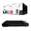 8x PRO Patrone ersetzt Lexmark X950X2 X950X2CG X950X2KG X950X2MG X950X2YG