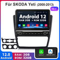 10.1"Carplay Android Auto Autoradio GPS Navi DAB Für Skoda Yeti 2008--2013 2+32G