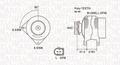 MAGNETI MARELLI 063731820010 Lichtmaschine Generator 180A 14V