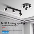 GU10 Deckenleuchte LED Decken- Wand-Lampe Spot Strahler Büro Flurlampe Leuchte