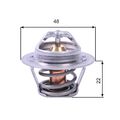 GATES Thermostat Kühlmittel TH00391G1 für OPEL FORD JEEP VAUXHALL MANTA CC 2 BNG