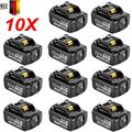 10X Für Makita Akku 18V 6Ah 8Ah 9Ah BL1860B BL1850B BL1840B BL1830B BL1860 LED