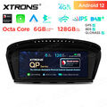 XTRONS 8,8" Android 12 Retrofit GPS NAVI Autoradio 8-Kern 6GB 128GB für BMW E60