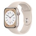 Apple Watch Series 8 Aluminiumgehäuse 45mm mit Sportarmband polarstern **