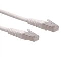 Roline 21.15.1326 Patchkabel Netzwerkkabel Cat6 SFTP LAN RJ45 0,5m weiß