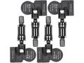 4x TPMS Reifendrucksensoren Metallventil Schwarz für Ford Focus Fiesta Kuga Mond