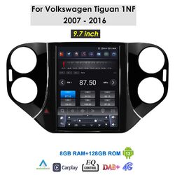 Für VW Tiguan 2007-2016 9.7"Android 13 Autoradio GPS Navi WIFI USB BT RDS 8+128G