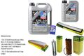 INSPEKTIONSKIT FILTER LIQUI MOLY ÖL 6L 5W-30 für BMW X3 E83 2.0d xDrive18d