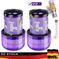 2x Ersatz Hepa-Filter für Dyson V12 Detect Slim Absolute Total Clean Staubsauger