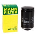 MANN-FILTER ÖLFILTER ANSCHRAUBFILTER W719/45 für 1.8 + 2.0 TFSI TSI GTI BENZINER