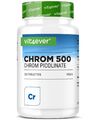 Chromium Picolinate 500 - 365 Tabletten á 500mcg Chrom / vegan Hochdosiert