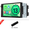 DAB+ 7" IPS Android 13 Autoradio GPS Navi Navigation Bluetooth Doppel 2 DIN WiFi