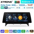 Android 13 Autoradio 8GB+128GB LTE 4G GPS Navi Bluetooth 5.1 USB DSP für BMW F25