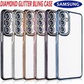 Glitter Hülle Für Samsung A16 S24 A05S A15 A25 A35 A55 Diamant Bling Telefon