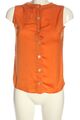 ZARA BASIC ärmellose Bluse Damen Gr. DE 34 hellorange Casual-Look