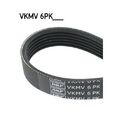 1x Keilrippenriemen SKF VKMV 6PK872 passend für CITROËN FIAT PEUGEOT MINI