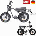 500W Elektrofahrrad 48V 18Ah Fat Tire Mountainbike 20 Zoll Offroad E-Bike Moped