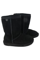 EMU AUSTRALIA WALLABY LO Kinder Stiefel Gr. 27 Schwarz Leder