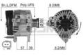 ERA 210504A Lichtmaschine Generator 140A 14V für VW Golf V Schrägheck (1K1)