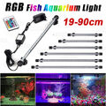 LED Aquarium Lampe 19cm-90cm Leuchten Mollusken Beleuchtung RGB Aquariumleuchte