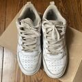 NIKE court borough low 2  - weiß -Used- Gr. 38,5 - ID bq5448-100