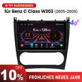 Android 13 Autoradio für Mercedes Benz C-Klasse W203 2004-2007 GPS WIFI 6+128GB