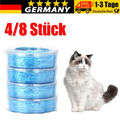 4/8 Stück Nachfüllkassette für Litter Locker, cat Litter Disposal System TOP!