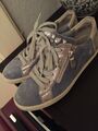 Paul Green Sneaker hell blau Silber Strass Gr. 37,5