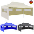 Gartenpavillon Partyzelt 3x6m Garten Pavillon Pop-Up Festzelt Faltpavillon Zelt