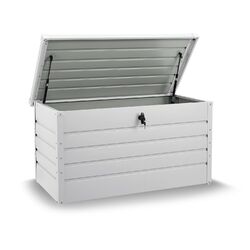 Aufbewahrungsbox Gartenbox Auflagenbox wasserdicht Kissenbox Outdoor Juskys®✔ 380 L ✔ Box abschließbar ✔ Aufbewahrung im Garten