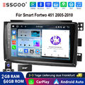 DAB+ Android 13 Für Smart Fortwo 451 2010-2015 Autoradio GPS Navi BT CarPlay Kam