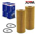 2x BOSCH ÖLFILTER FÜR BMW 1ER E87 3ER E46 E90 318D 320D 5ER E60 E61 520D X3 2.0D