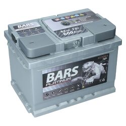 Autobatterie 12V 62 Ah 600A EN BARS PLATINUM Wartungsfrei sofort Einsatzbereit