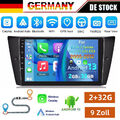 9" GPS NAVI Carplay Für BMW 3ER E90 E91 E92 E93 Autoradio Android 13 2 DIN RDS