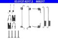 ATE 03.0137-9217.2 Zubehörsatz, Bremsbacken für FORD MAZDA