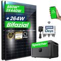 880W Balkonkraftwerk mit Speicher (+264W) und 800W Wechselrichter mit APP&WIFI