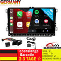 9" Android 13 Autoradio Carplay GPS Navi 2+32G Für VW GOLF 5 6 Passat Touran